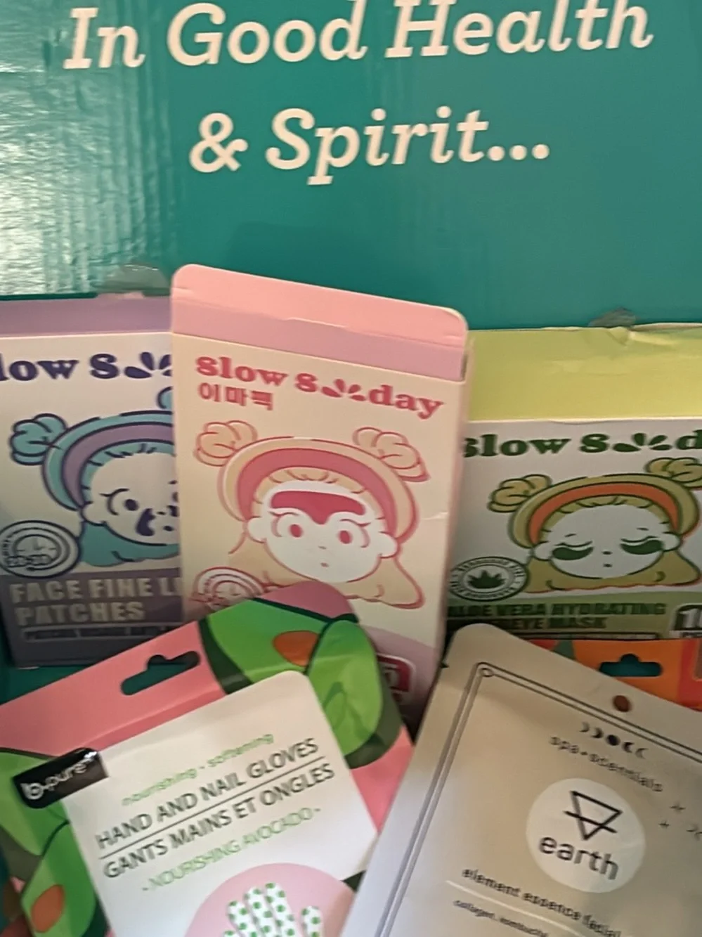 Face Masks -Mixed  brands + wrinkle patches + under eye👁️sheets + smile lines